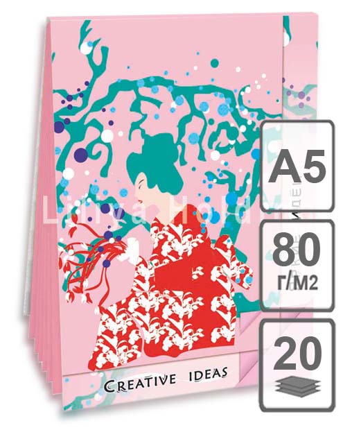 Блокнот Creative Ideas Pink А5