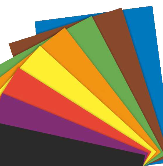Набор цветной бумаги Котик А5
